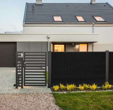 Preview: Solarzaun Komplettset Höhe 180cm Preview: Solarzaun Komplettset Höhe 180cm