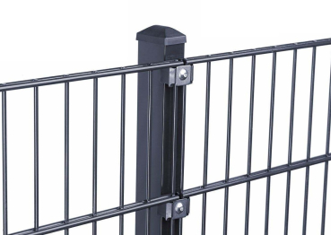 Preview: Doppelstabmattenzaun Komplett-Set 6/5/6 inkl. light Pfosten Höhe 1230 mm Preview: Doppelstabmattenzaun Komplett-Set 6/5/6 inkl. light Pfosten Höhe 1230 mm