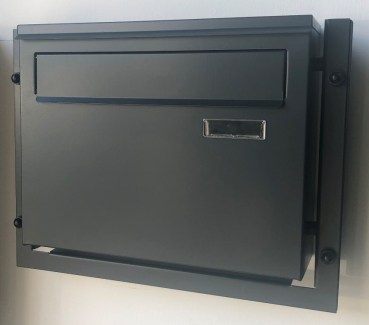 Preview: Zaunbriefkasten inkl. Montagerahmen Briefkasten, Durchwurfbriefkasten für Doppeltstabmatten Preview: Zaunbriefkasten inkl. Montagerahmen Briefkasten, Durchwurfbriefkasten für Doppeltstabmatten