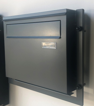 Preview: Zaunbriefkasten inkl. Montagerahmen Briefkasten, Durchwurfbriefkasten für Doppeltstabmatten Preview: Zaunbriefkasten inkl. Montagerahmen Briefkasten, Durchwurfbriefkasten für Doppeltstabmatten